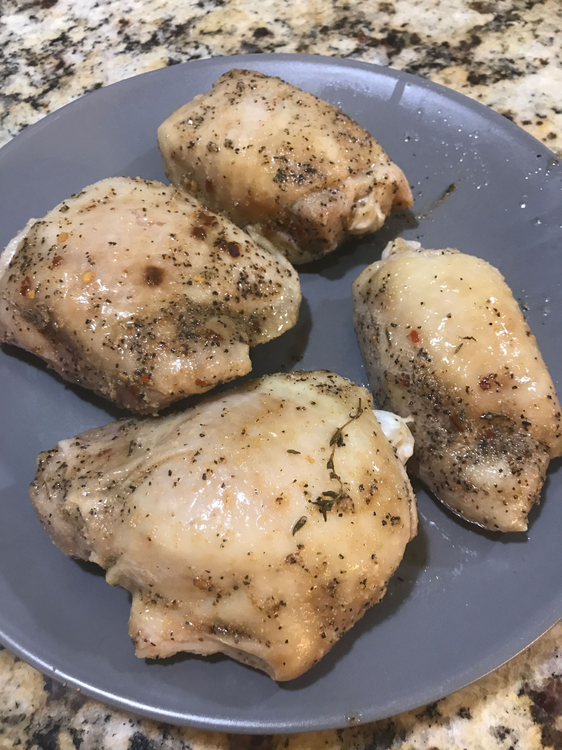 Sous Vide Bone In Chicken Thighs
 Sous Vide Lemon Thyme Chicken Thighs