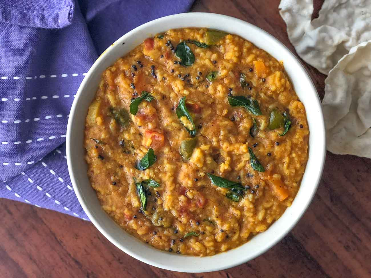 South Indian Dinner Ideas
 South Indian e Pot Sambar Rice Recipe by Archana s Kitchen