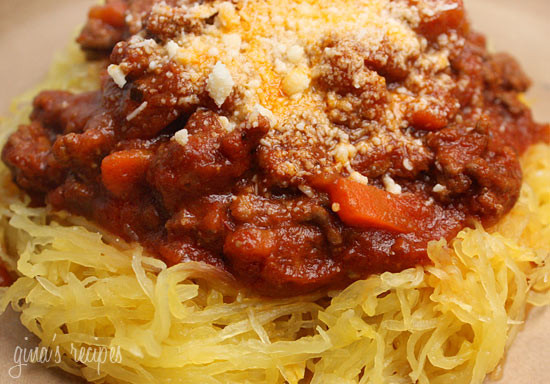 Spaghetti Squash With Meat Sauce
 Spaghetti Squash with Meat Ragu