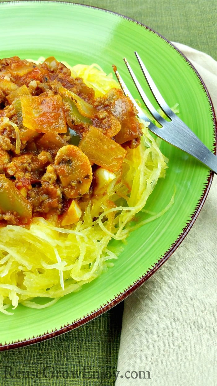 Spaghetti Squash With Meat Sauce
 Instant Pot Spaghetti Squash With Meat Sauce Reuse Grow