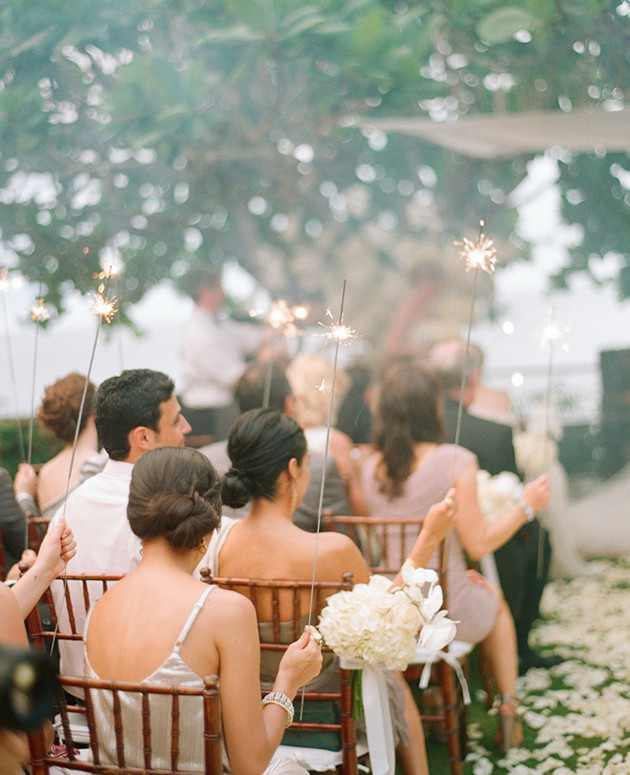 Sparklers For A Wedding
 5 Creative Ways to Light Up Your Wedding With Sparklers