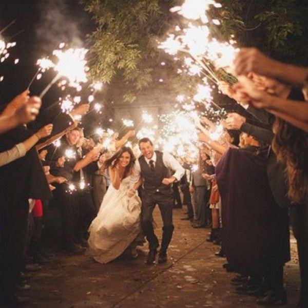 Sparklers Wedding Send Off
 wedding sparklers send off photo ideas weddingideas