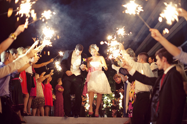 Sparklers Wedding Send Off
 10 Great Wedding Send f Ideas And Their Cost