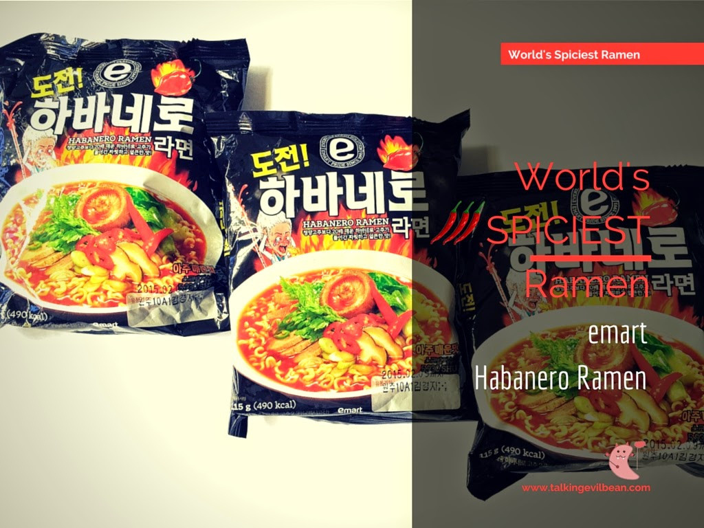 Spiciest Noodles In The World
 World s Top Spiciest Ramen emart Habanero Ramen Fire