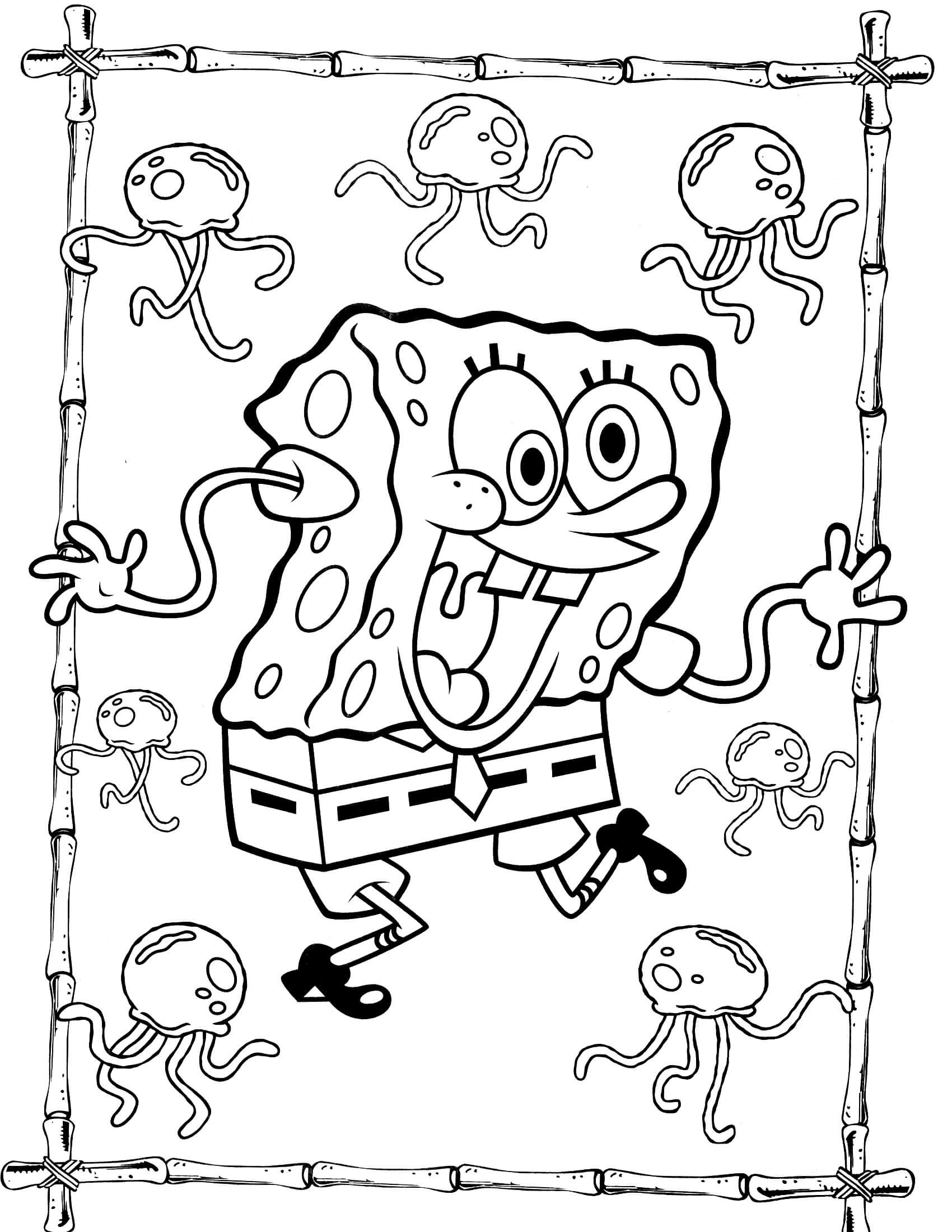 Spongebob Coloring Pages For Boys
 1000 images about IColor "Little Boys Colorbook " on
