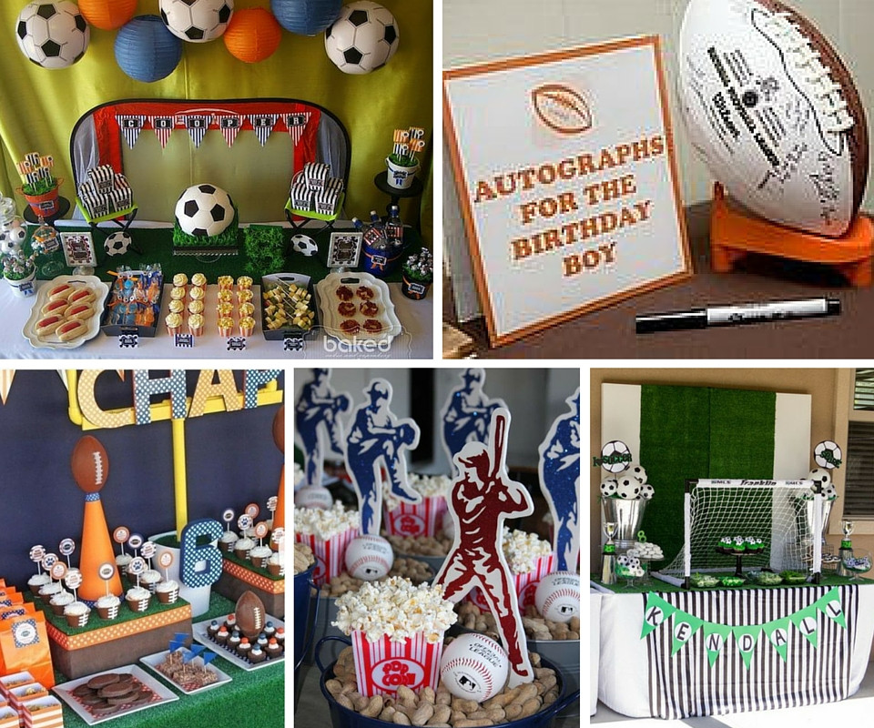Sport Birthday Party Ideas
 Sports Party Ideas