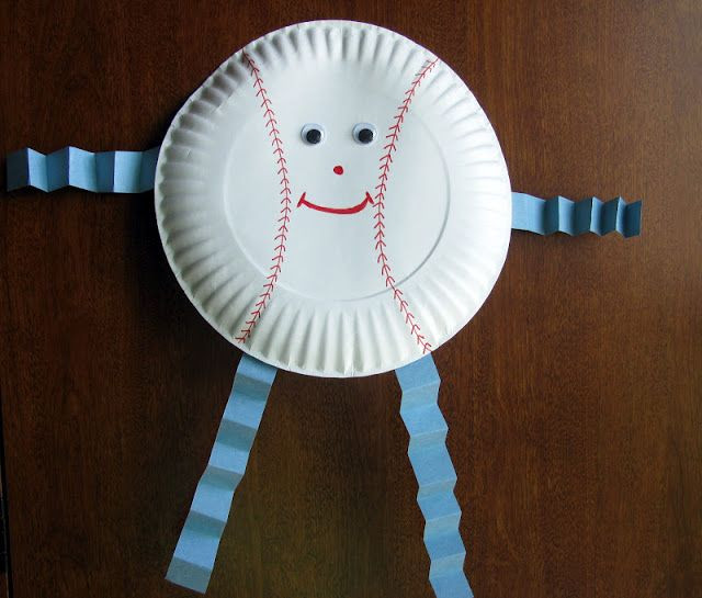 Sports Craft For Toddlers
 Baseball Man