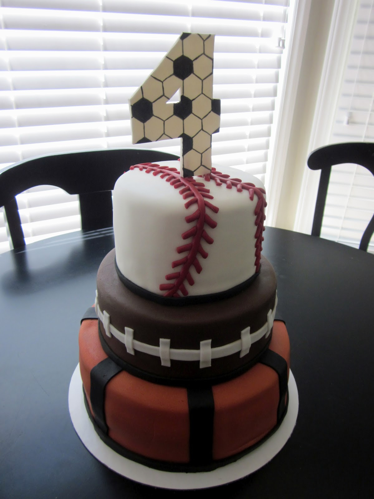 Sports Themed Birthday Cakes
 Darlin Designs Happy Birthday Sport s Cake