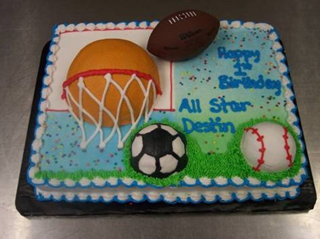 Sports Themed Birthday Cakes
 18 Birthday Cake Ideas Best Suitable For Boys