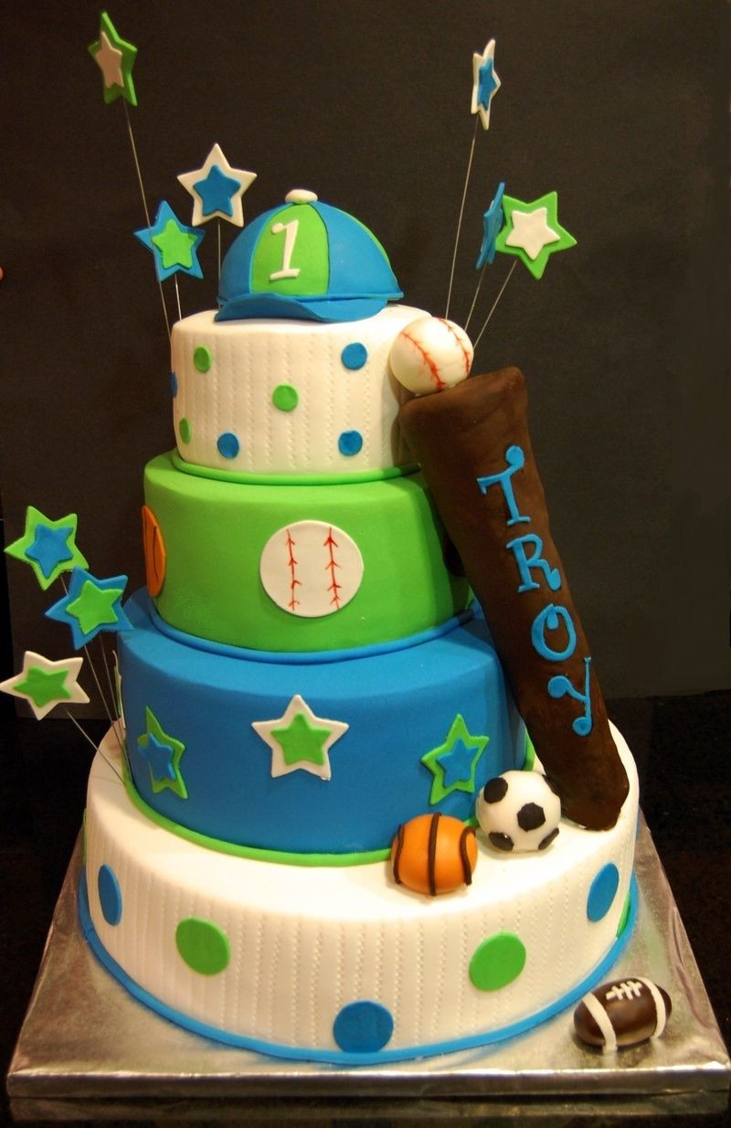 Sports Themed Birthday Cakes
 Pin by Angela Shirley on cakes and cupcakes
