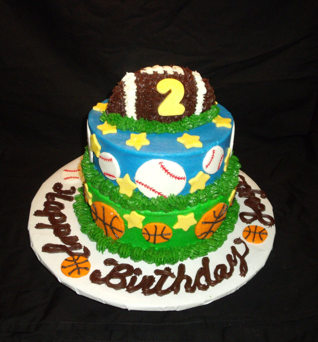 Sports Themed Birthday Cakes
 Sports Theme Birthday Cake Cake Decorating munity