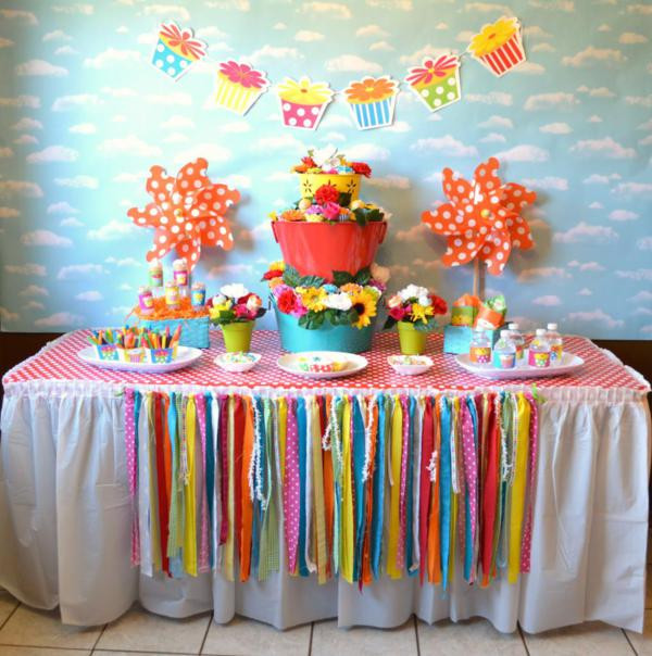 Spring Birthday Party Ideas For Adults
 Kara s Party Ideas Cupcake in Bloom Spring Dessert Party