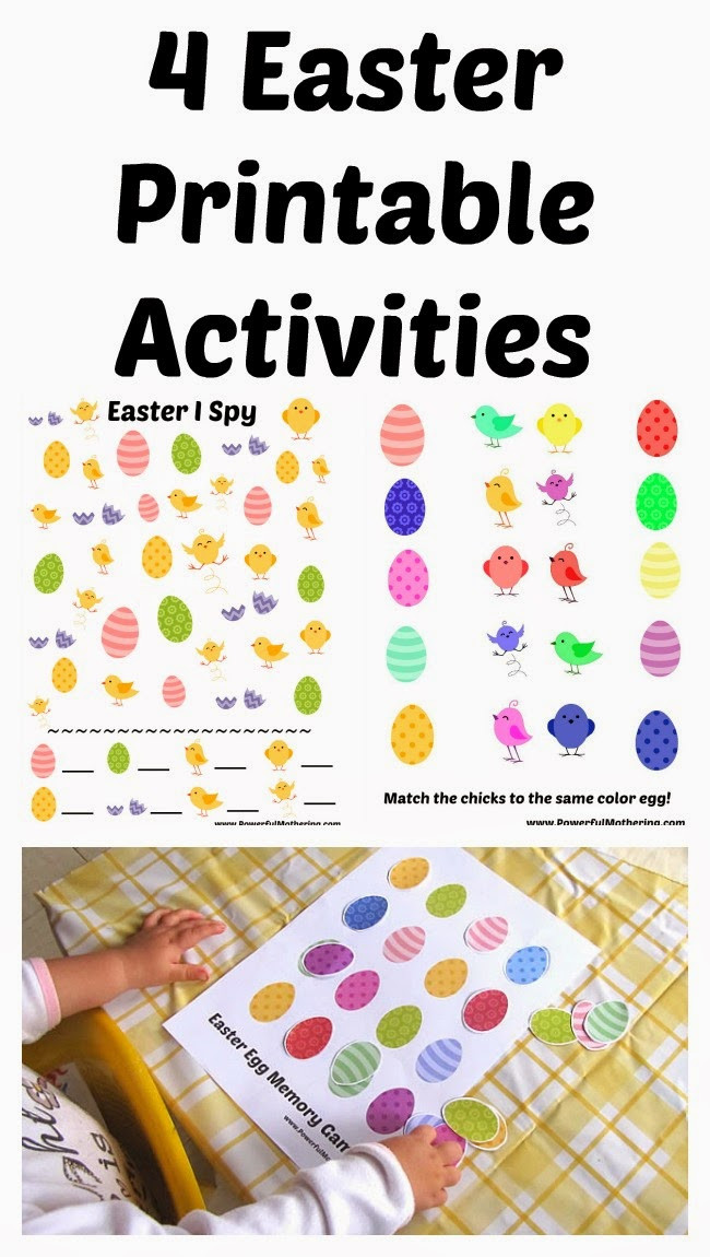 Spring Crafts For Kids Printables
 Your Daily Tidbit Preschool Prep Week 23 Easter