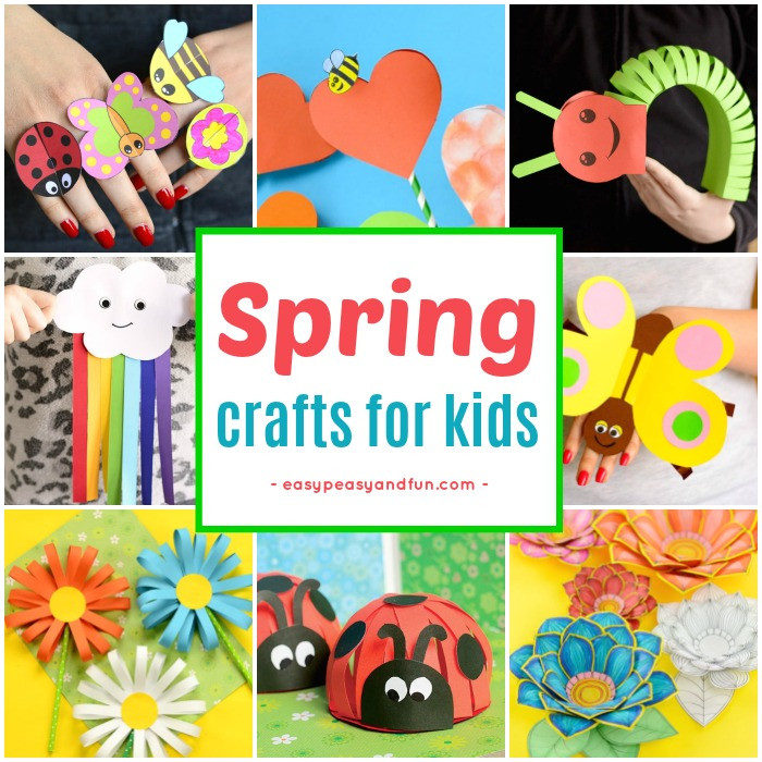 Spring Crafts For Kids Printables
 Spring Crafts for Kids Art and Craft Project Ideas for