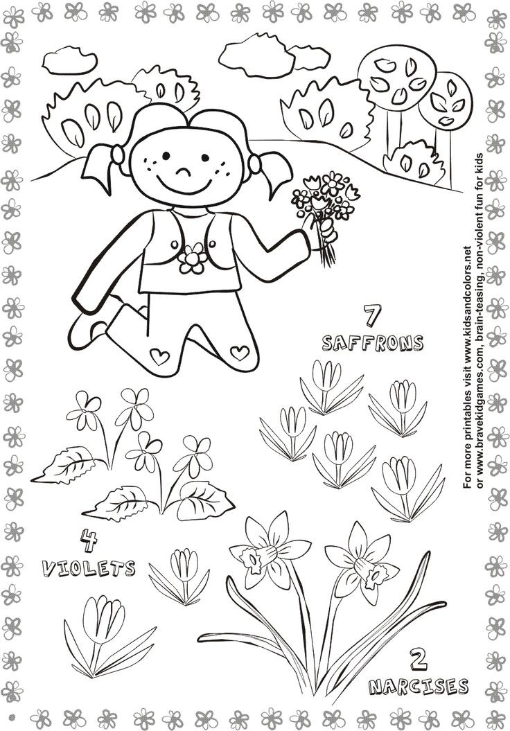 Spring Crafts For Kids Printables
 Spring Activity Worksheets For Kids Spring