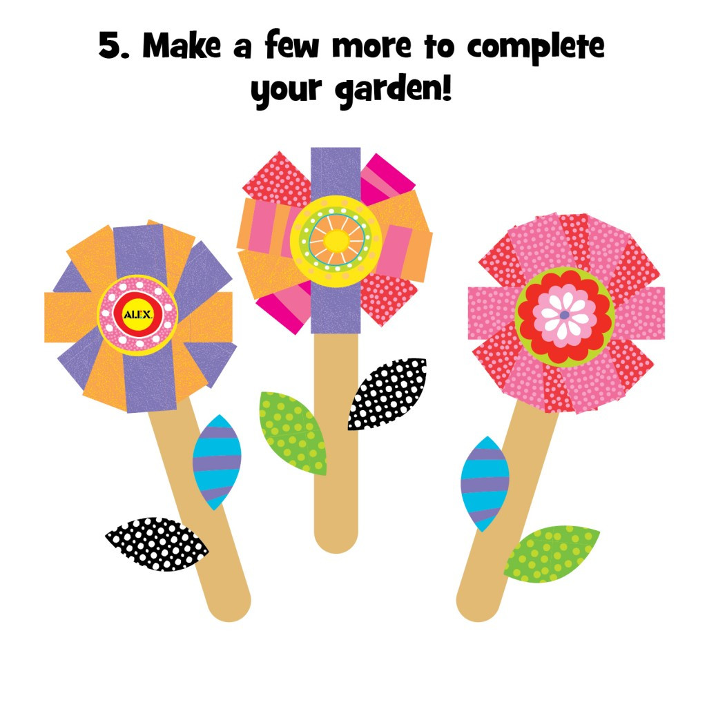 Spring Crafts For Kids Printables
 Printable Eco Craft Flowers AlexBrands