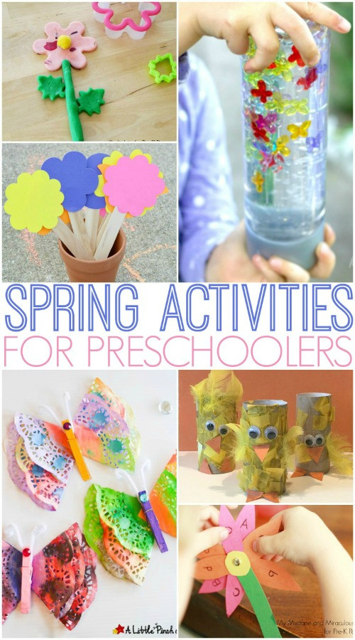 Spring Crafts For Preschool
 Spring Activities for Preschoolers Pre K Pages