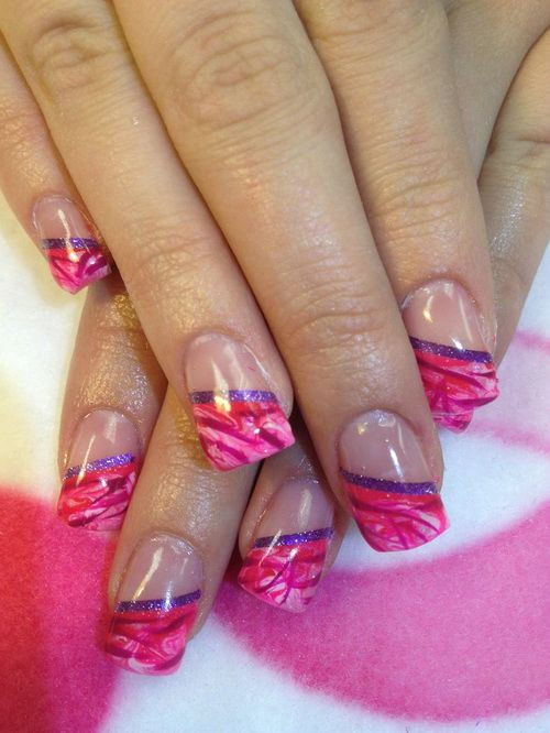 Spring French Nail Designs
 Nail Designs for Spring French Tips with pictures CIAO
