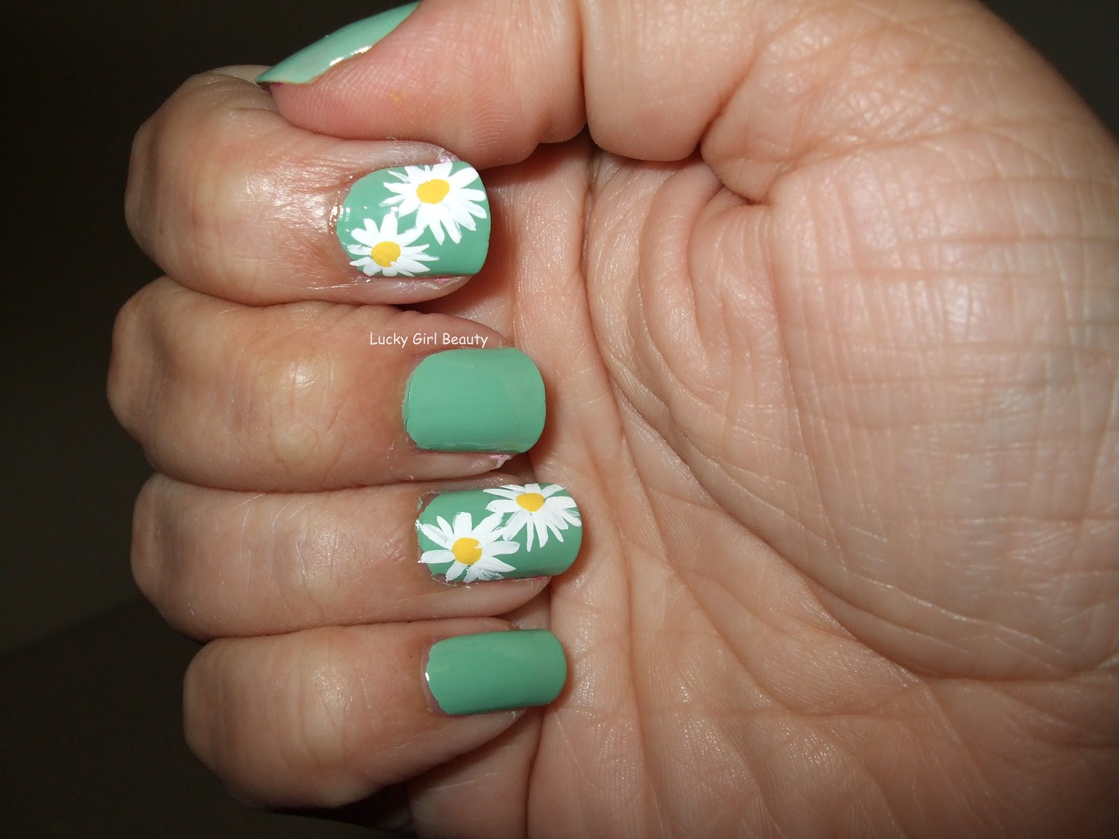 Spring Nail Designs And Colors
 Lucky Girl Beauty Spring Has Sprung Nail Design