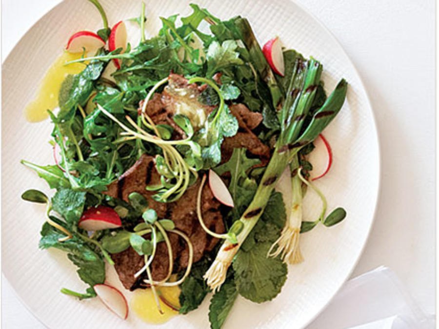 Spring Onion Recipe
 Grilled Beef and Spring ion Salad Recipe Sunset Magazine