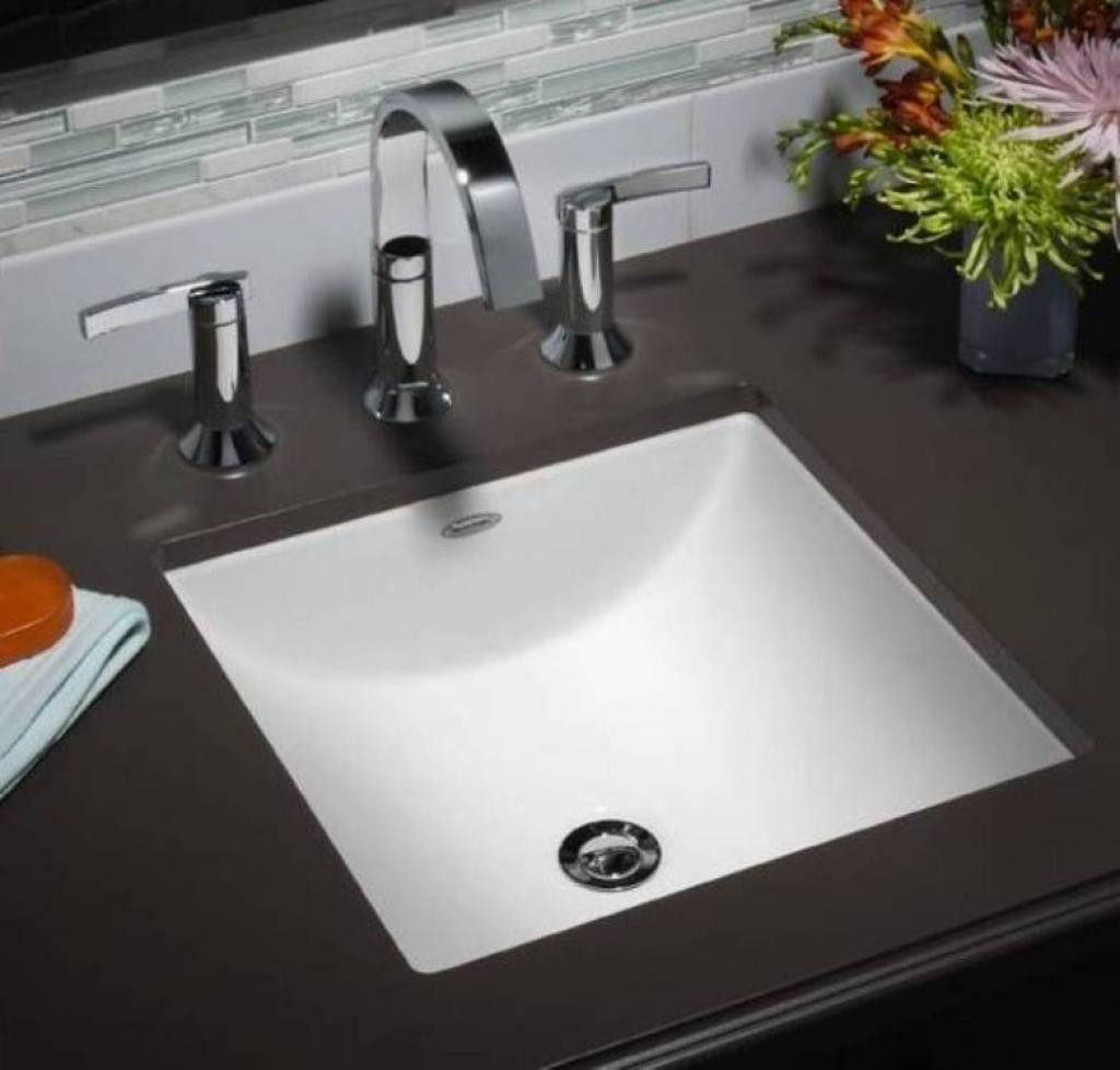 Square Undermount Bathroom Sink
 How to Instal an Undermount Bathroom Sinks