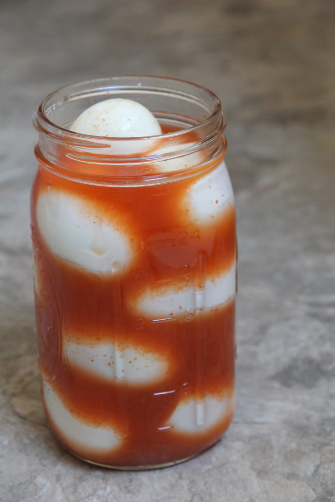 Sriracha Pickled Eggs
 Sriracha Pickled Eggs A Recipe to Preserve Your Excess Eggs