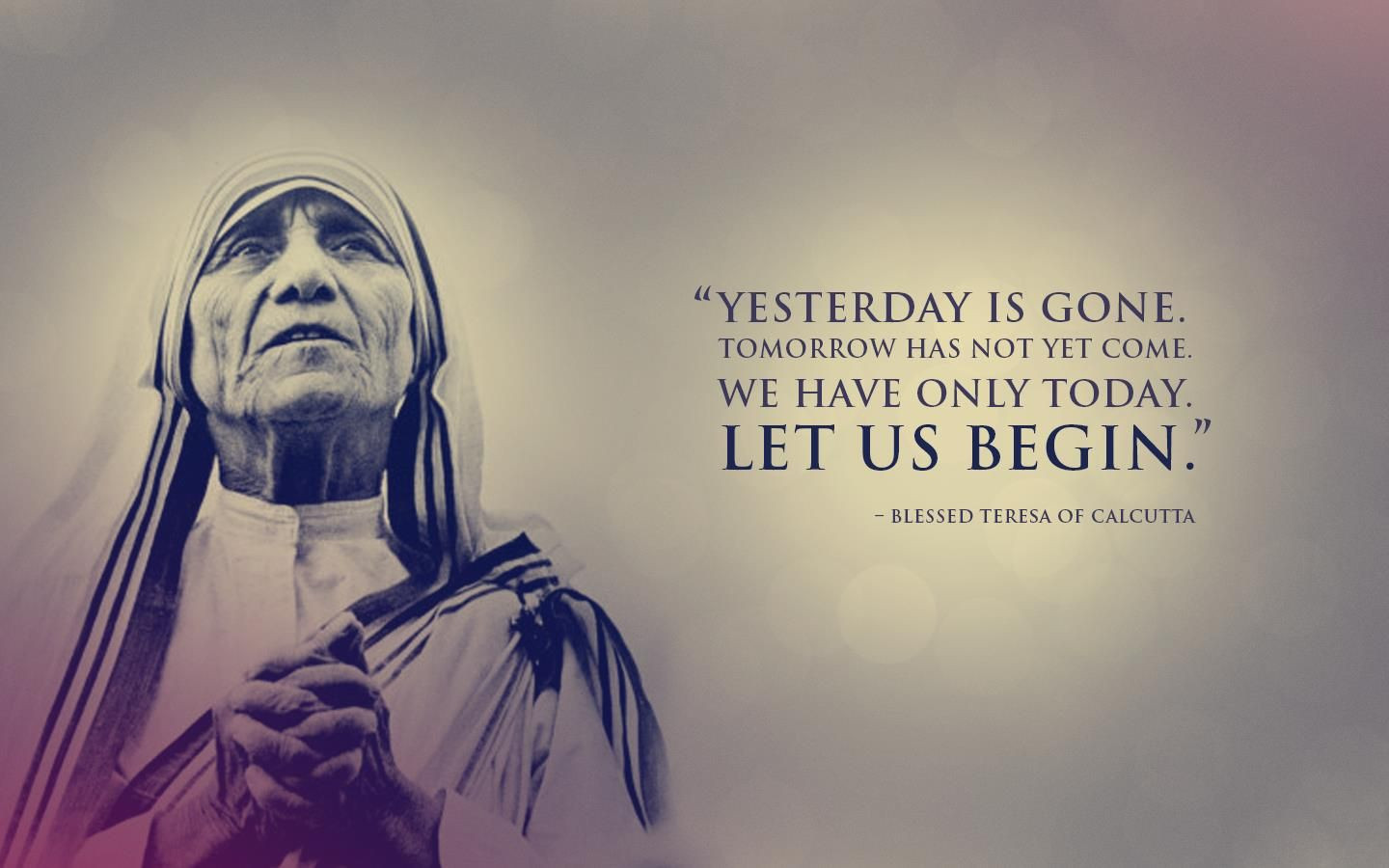 St Mother Teresa Quotes
 From Blessed Mother Teresa Quotes QuotesGram