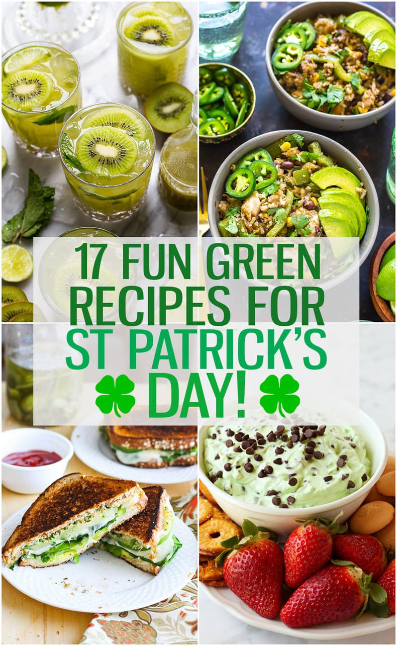 St Patrick Day Food Recipes
 17 Fun Green Recipes for St Patrick s Day The Girl on