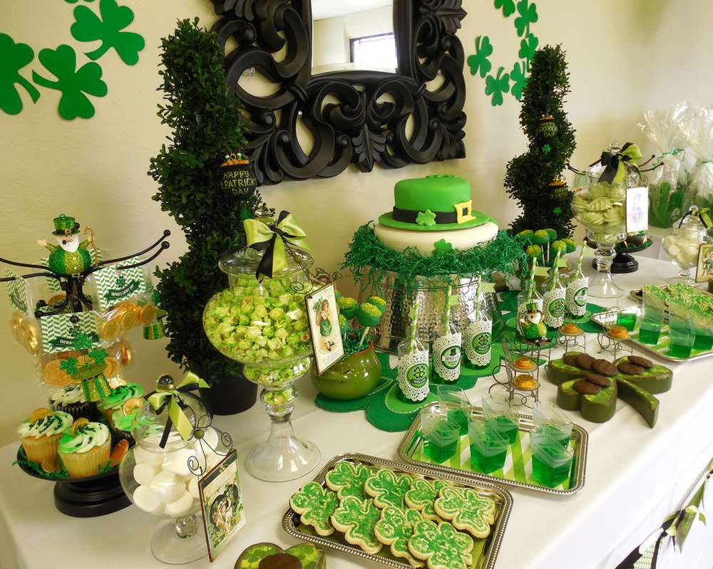 St Patrick Day Party
 St Patrick s Day Birthday Party Ideas