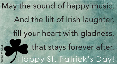 St Patrick Day Quotes Blessings
 St Patricks Day Blessings Quotes QuotesGram