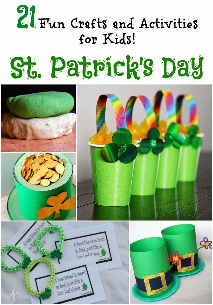 St. Patrick's Day Activities For Kids
 21 Fun St Patrick s Day Crafts and Activities for Kids