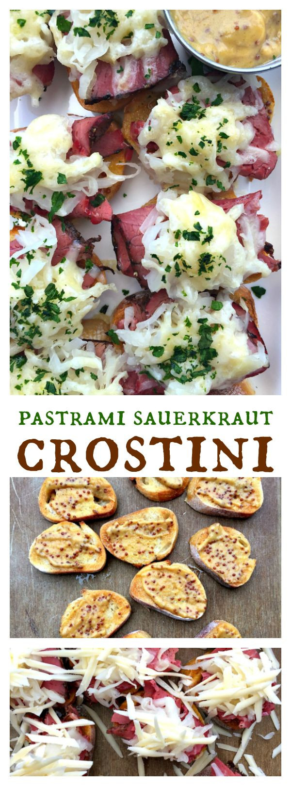 St Patrick's Day Appetizers Food Network
 Pastrami Sauerkraut Crostini for St Patrick s Day