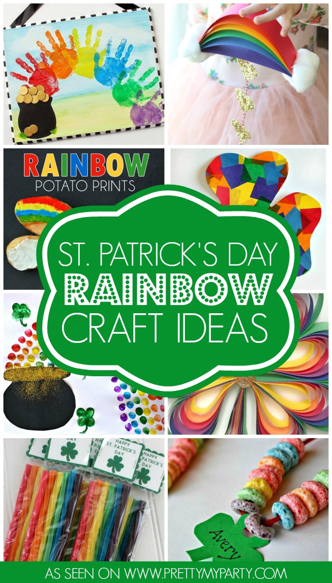 St Patrick's Day Crafts For Adults
 10 St Patrick s Day Rainbow Crafts Pretty My Party