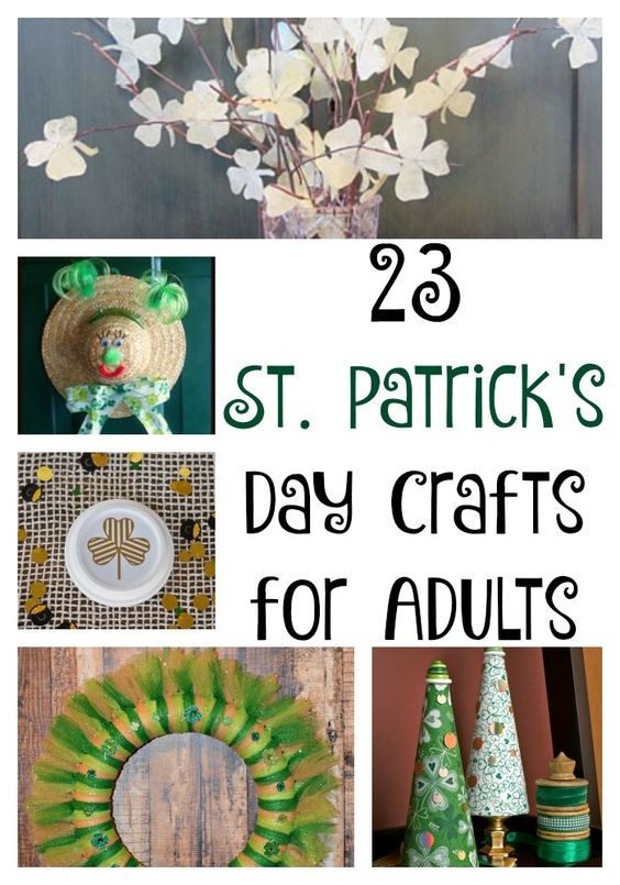 St Patrick's Day Crafts For Adults
 St patrick s day Patrick o brian and St patrick s day