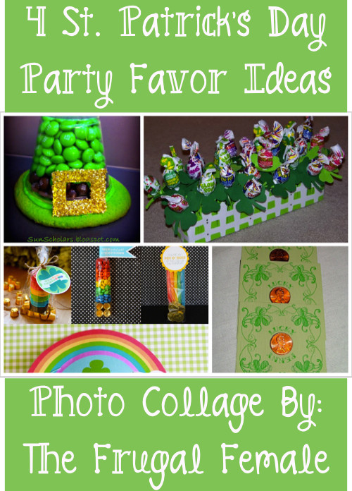 St Patrick's Day Food Ideas For Parties
 4 St Patrick s Day Party Favor Ideas The Frugal Female