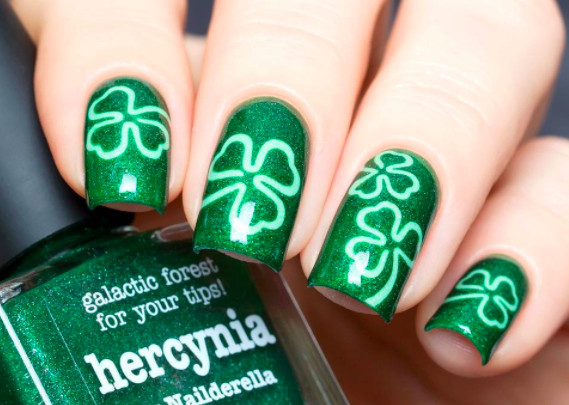 St Patrick's Day Nail Designs
 20 Glam St Patrick s Day Nail Art Designs