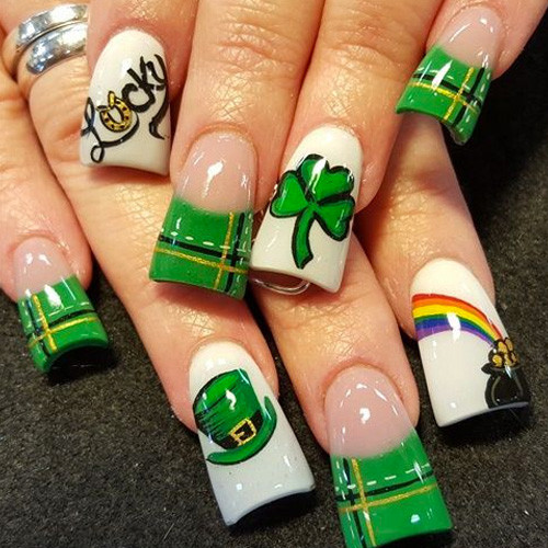 St Patrick's Day Nail Designs
 St Patrick s Day Nails 66 Best St Patrick s Day Nail