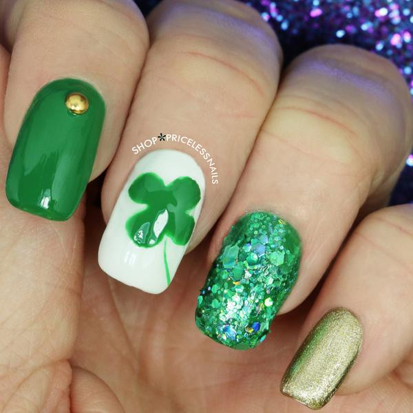 St Patrick's Day Nail Designs
 Mani Monday St Patrick s Day Nails – Shop Priceless