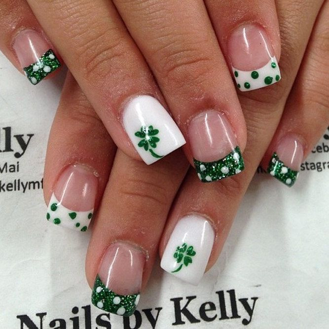 St Patrick's Nail Art
 9 Best March Nails Pinterest Holiday Nails St