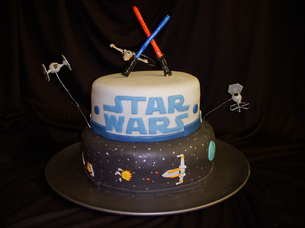Star Wars Birthday Cake Decorations
 Star Wars birthday cake