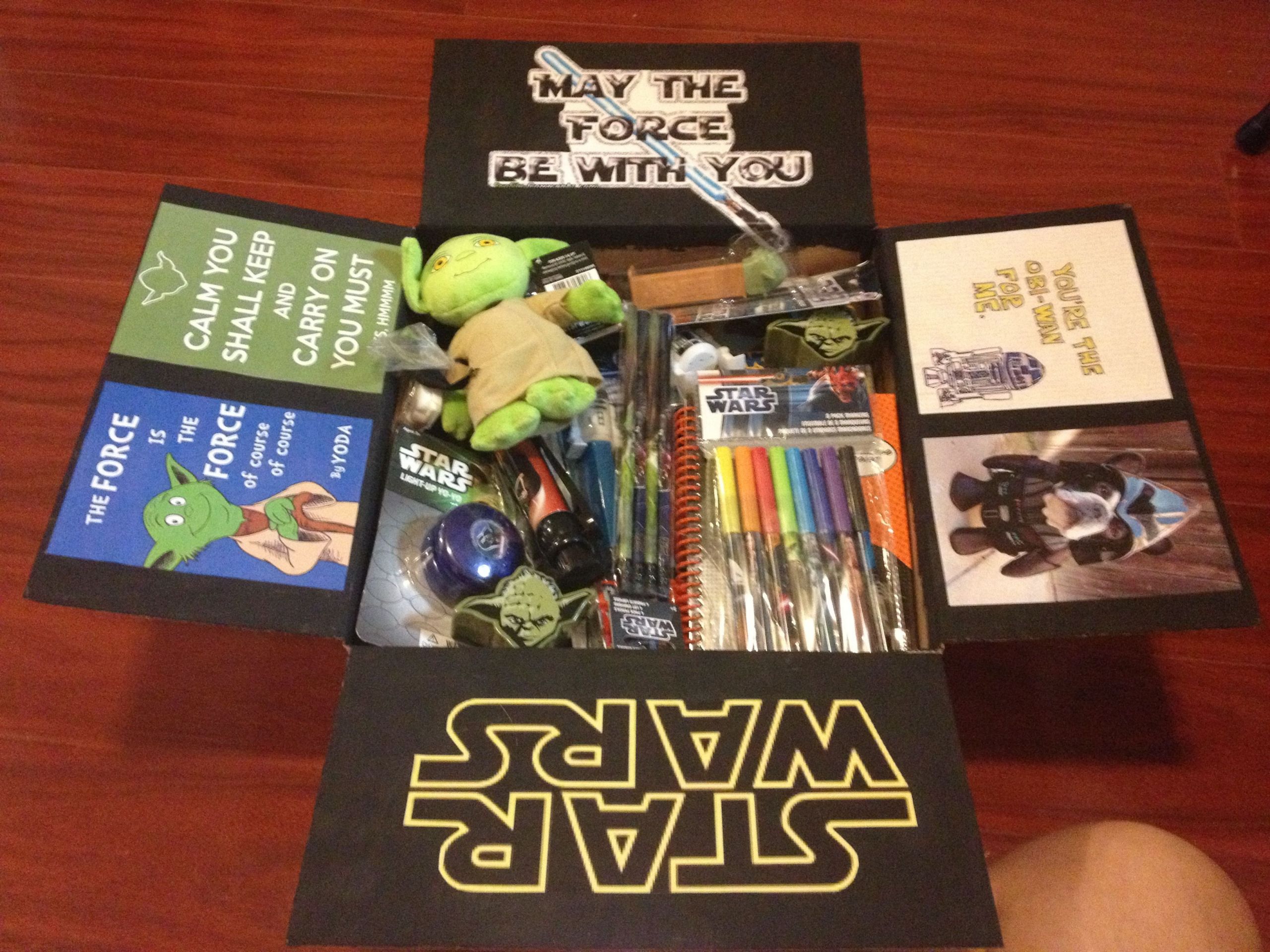 Star Wars Gift Ideas For Boyfriend
 Star Wars Box my favorite putting to her