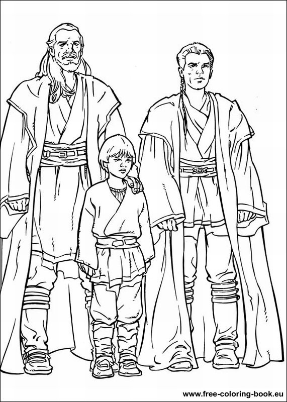 Star Wars Printable Coloring Pages
 Star Wars Anakin Vs Obi Wan Coloring Pages Sketch Coloring