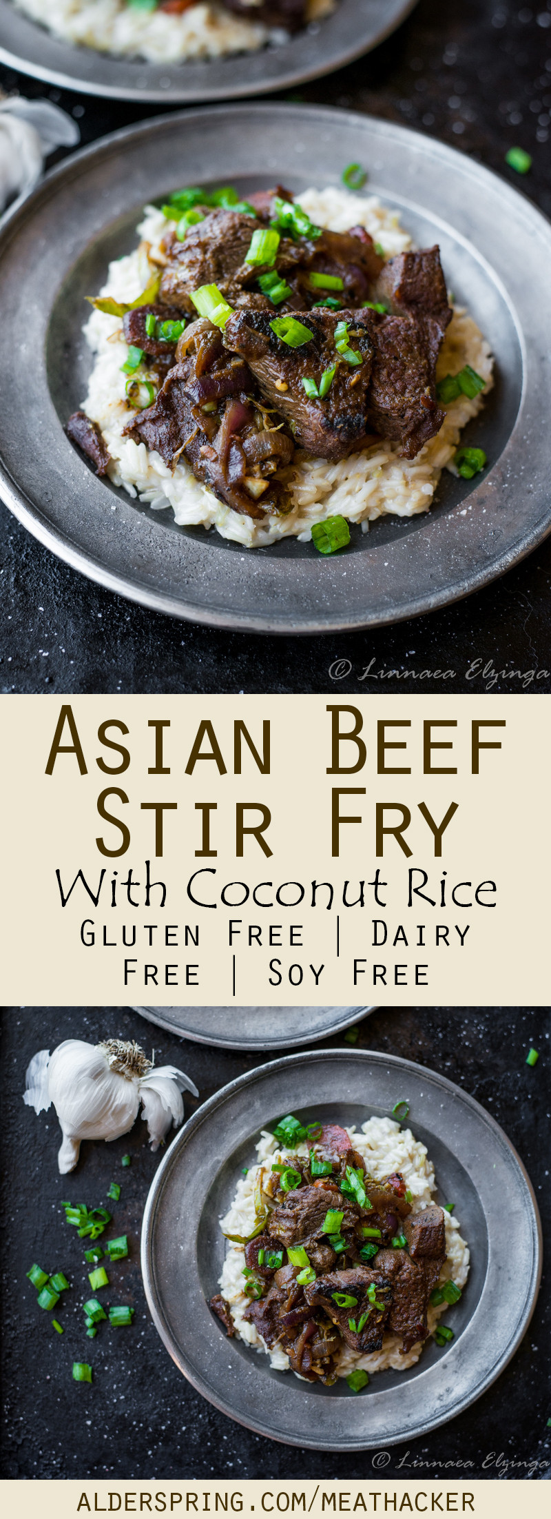 Stew Meat Stir Fry
 Asian Stew Beef Stir Fry with Coconut Rice