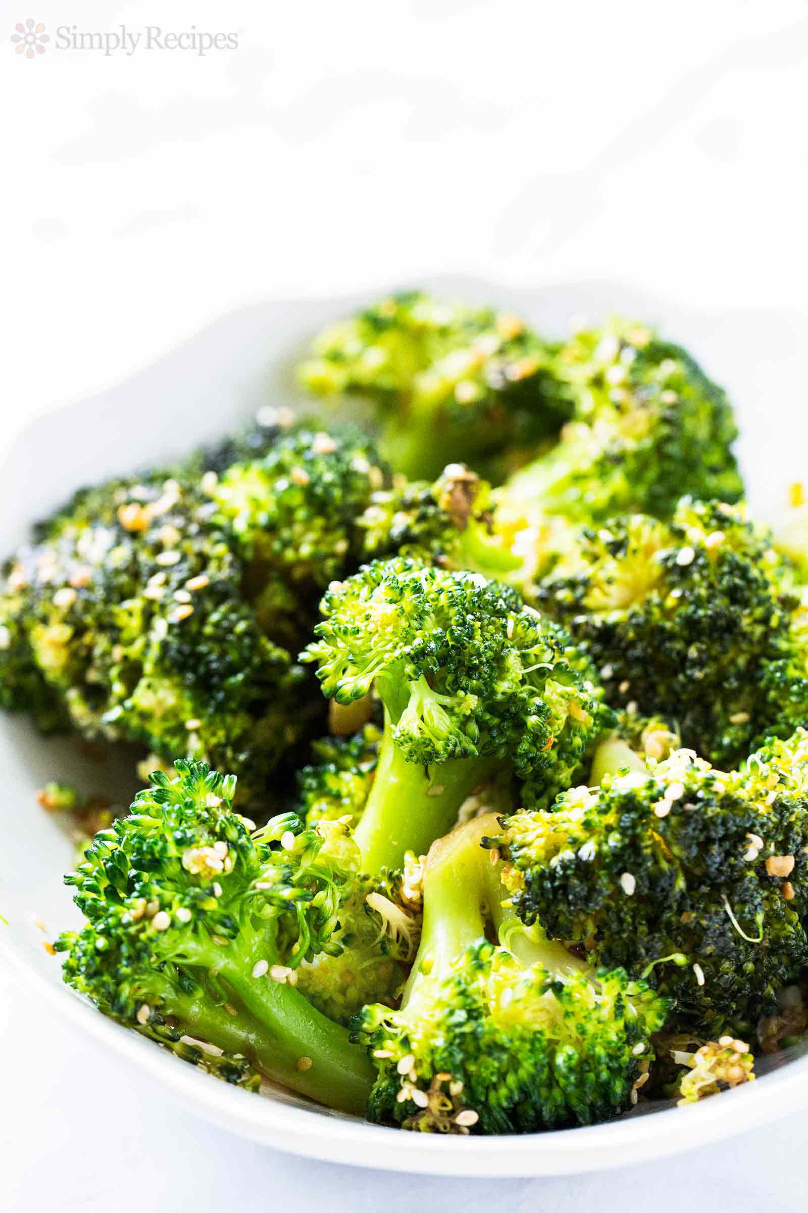Stir Fried Broccoli
 Broccoli Stir Fry with Ginger and Sesame Recipe