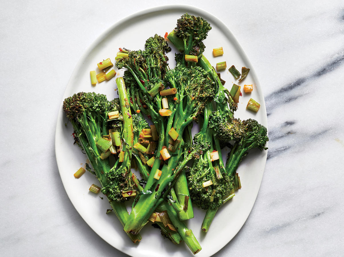 Stir Fried Broccoli
 Stir Fried Broccolini Is a Spicy Savory 53 Calorie Side