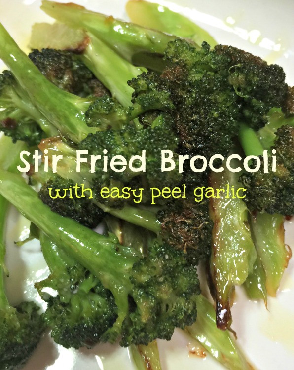 Stir Fried Broccoli
 Quick Stir Fried Broccoli