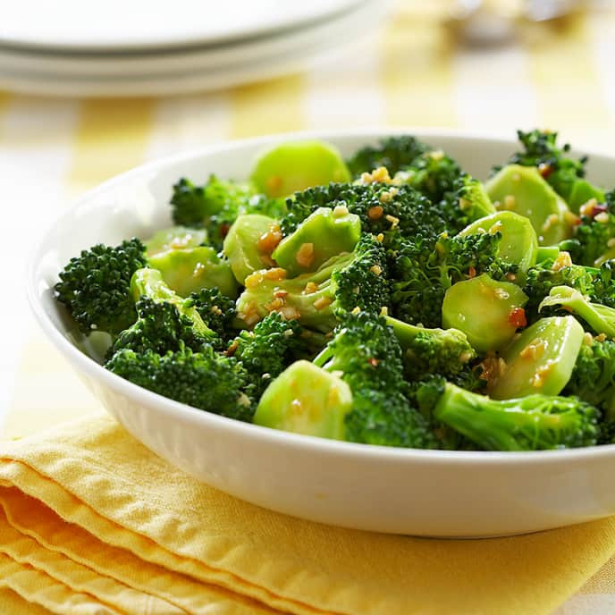 Stir Fried Broccoli
 Stir Fried Sesame Broccoli