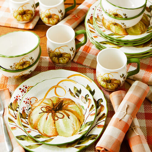 Stonewall Kitchen Recall
 Pumpkin Dinnerware For the Table