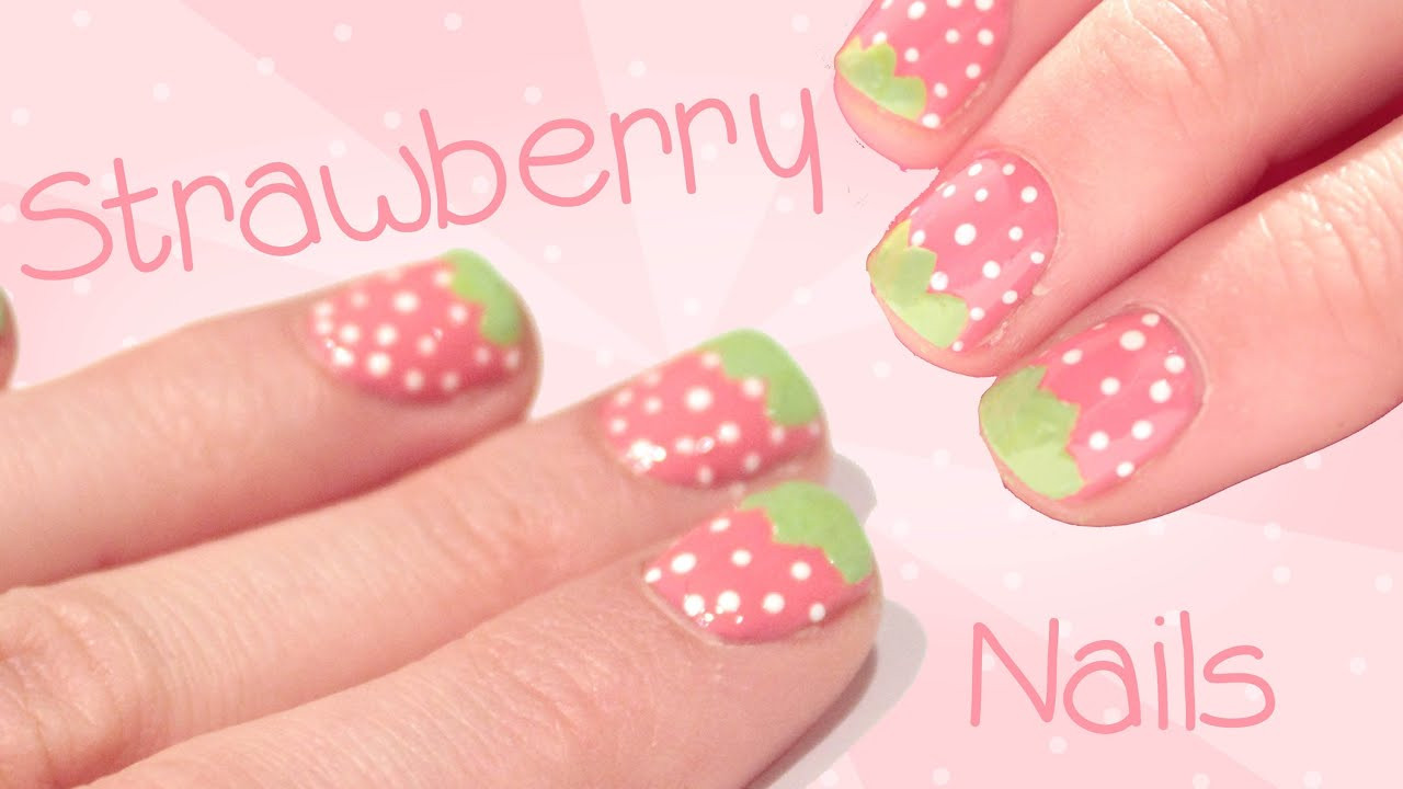 Strawberry Nail Designs
 Strawberry Nails Perfect for summer