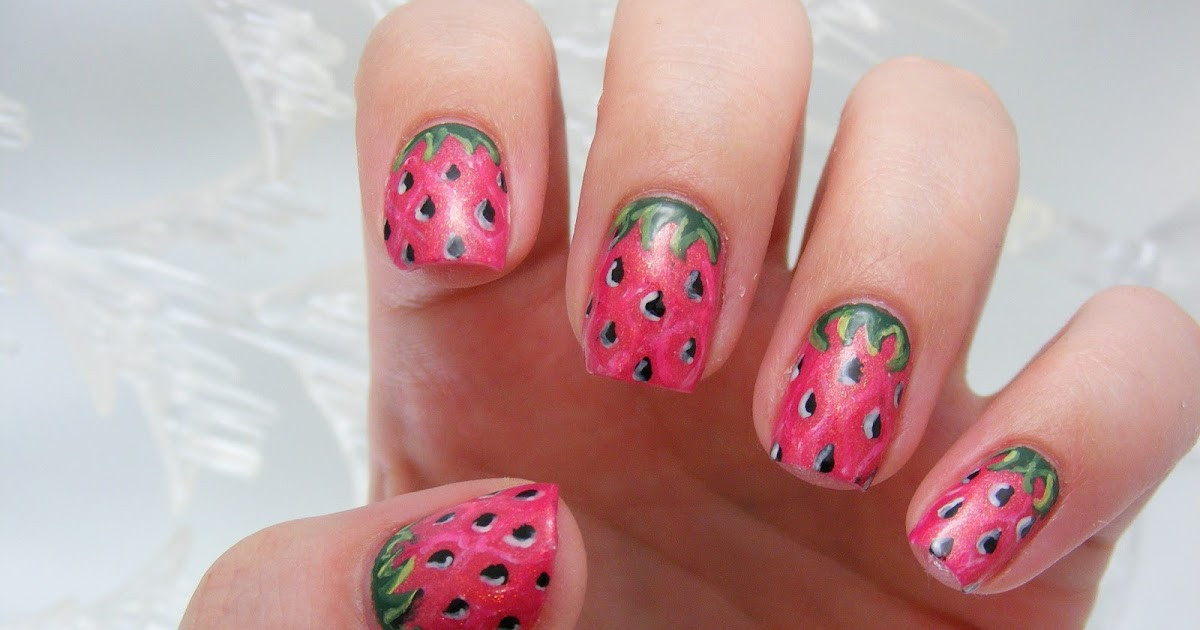 Strawberry Nail Designs
 Art Evolve Strawberry Nails